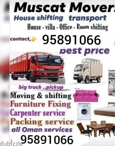 muscat furniture house shiftingg low price