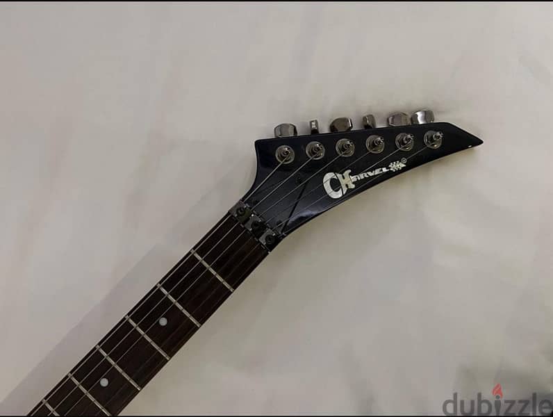 charvel star guitar with a Floyd rose 1