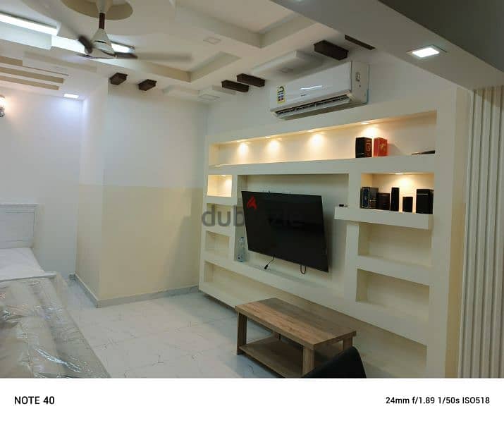 VIP and lovely 1BHK Flat in Alkhuwair شقة فاخرة مفروشة للايجار بالخوير 4