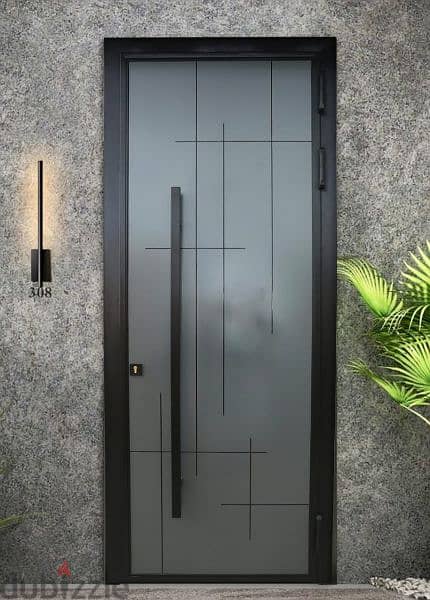 Cast aluminum doors أبواب كاست المينيوم 0