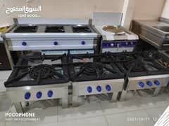 gas stove and all steel work 0