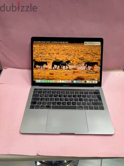 MacBOOK PRO-2019 CORE I5 8GB RAM 128GB SSD 13 INCH TOUCH BAR. . .