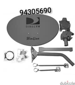 dish setlite tv recever installation