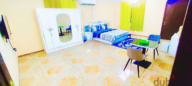 Daily room rent 7 riyal. 1 weeks 49 Riyal 2