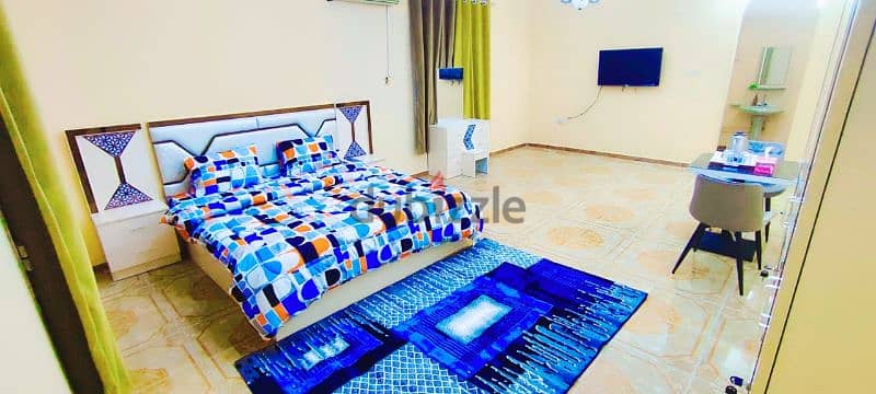 Daily room rent 7 riyal. 1 weeks 49 Riyal 8