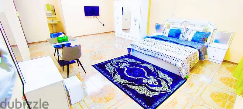 Daily room rent 7 riyal. 1 weeks 49 Riyal 10