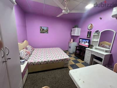 غرفة مفروشه للايجار شهري (80)  Furnished Room For Ren