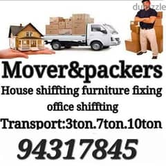 Muscat Mover packer shiffting carpenter furniture  fixing