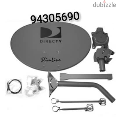 dish setlite tv recever install