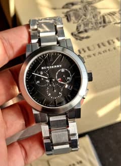 New Original Burberry Men Chronograph Watch 0