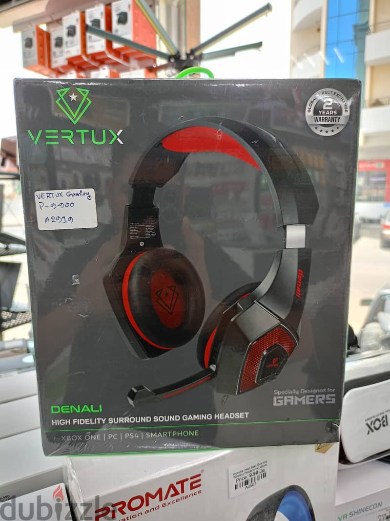 Vertux Denali High Fidelity Surround Gaming Headset 0