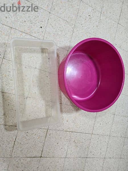 very big size tub & storage box urgent sale 2