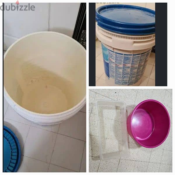 very big size tub & storage box urgent sale 7