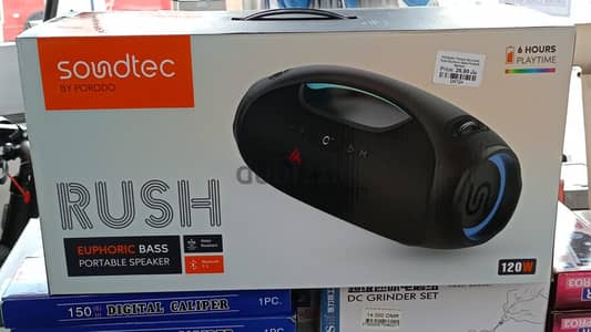 Soundtec Rush Euphoric Bass Portable Speaker