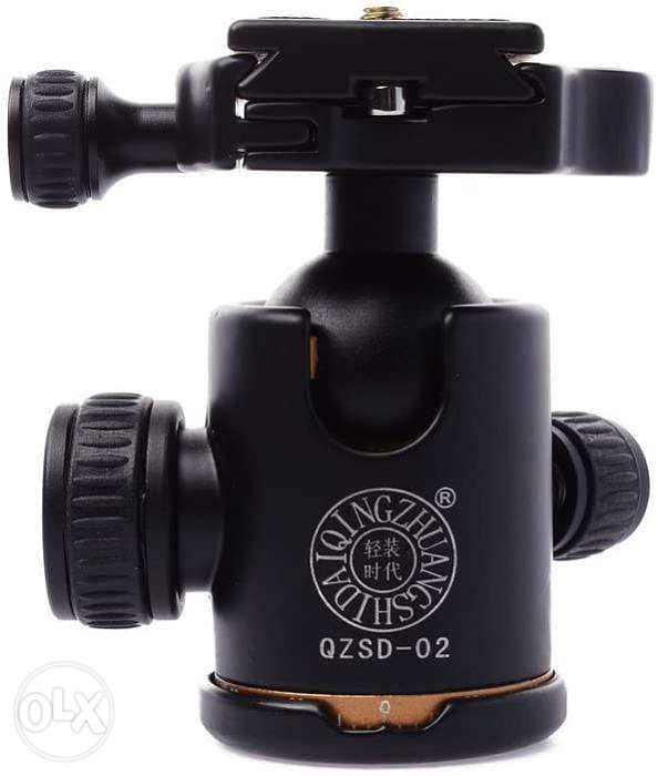 Beike Q666 Portable Professional Tripod Monopod + Ballhead for Cameras 6