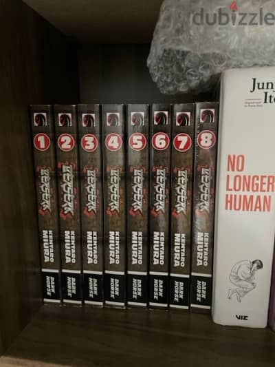 berserk manga vol 1-8