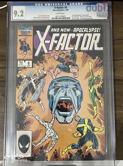 X-Factor comic CGC graded 9.2