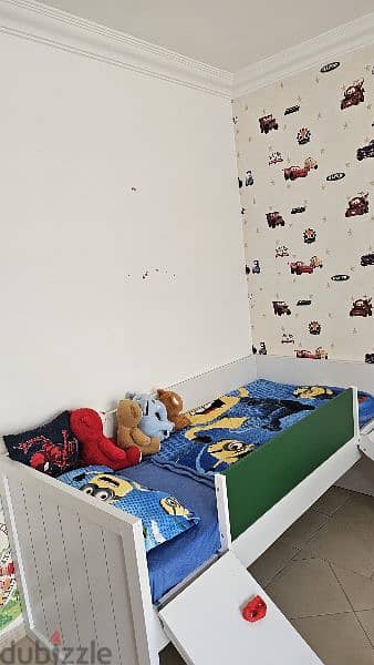 سرير اطفال بحالة ممتازه للبيعkids bed in excellent conditin for sale 3