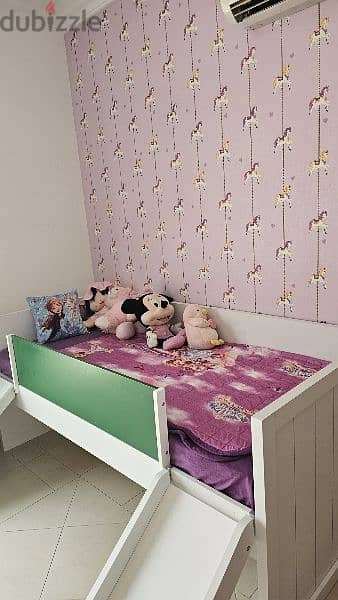 سرير اطفال بحالة ممتازه للبيعkids bed in excellent conditin for sale 6