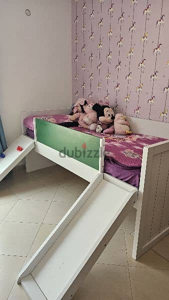 سرير اطفال بحالة ممتازه للبيعkids bed in excellent conditin for sale 8