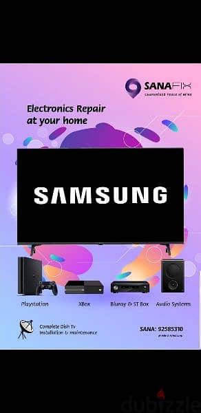 tv led lcd tv rapairing home sarvice all muscat 0