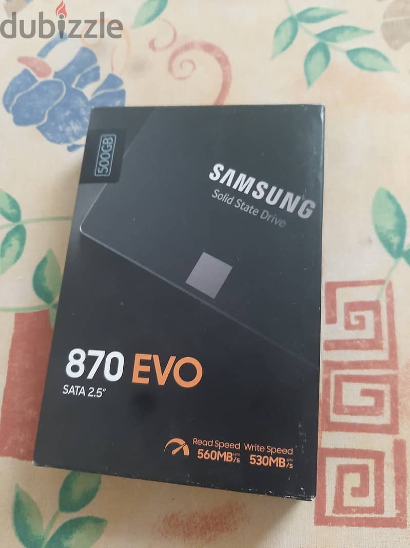 Samsung 870 EVO 500GB SSD 0