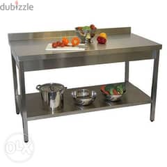 Steel kitchen tables sink fabrication 0