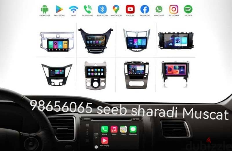 car android screen & sound system 0