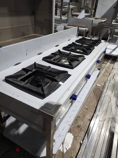 steel fabrication table sink shelf kitchen hood 1