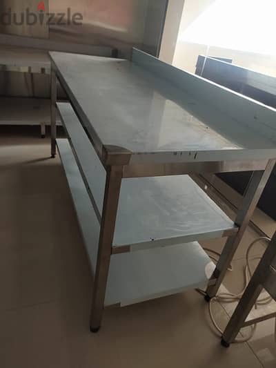 stainless steel sink table fabrication