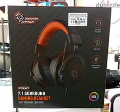 Porodo 7.1 Surround Gaming Headset Breathable Ear Buds