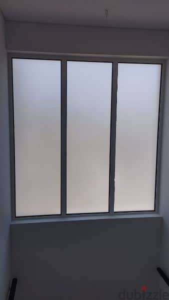 Frosted Glass Sticker available, Window Privacy film available, 1