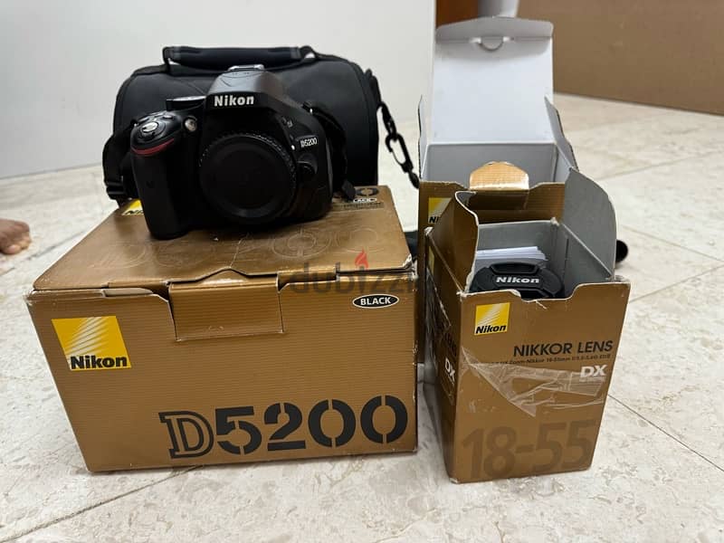 Nikon D5200 camera SLR 2