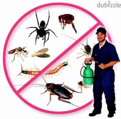 Pest Control Services with warranty.