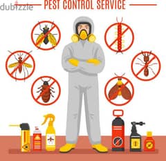 Pest Control Services with warranty.