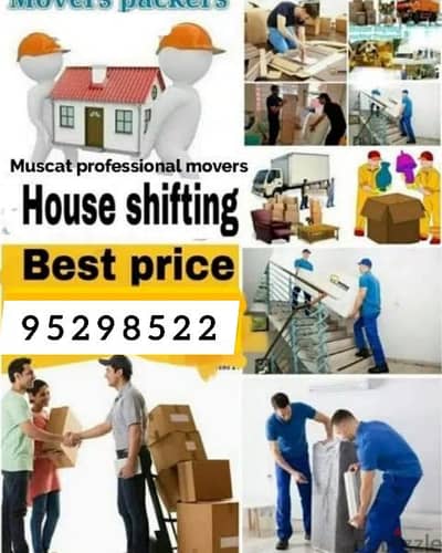 house shifting all oman and packers good carpenter