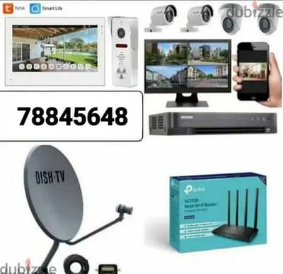 We all kind of IT WORKS CCTV Cameras Hikvision HD Turbo  Dhaua brand