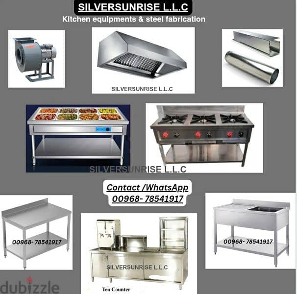 manufacturing stainless steel for restaurant kitchen 1