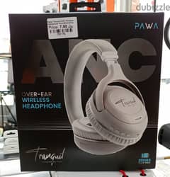 Pawa Tranquil ANC Wireless Headphones - Brand New 0