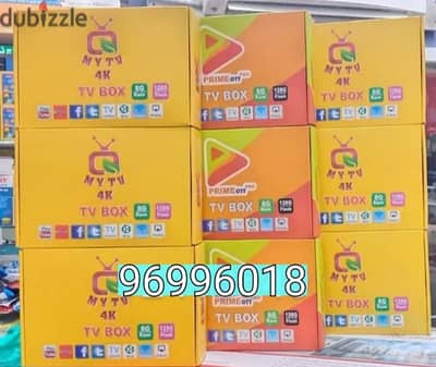 Yellow model Android Box All Country Channel Working Year Subscription