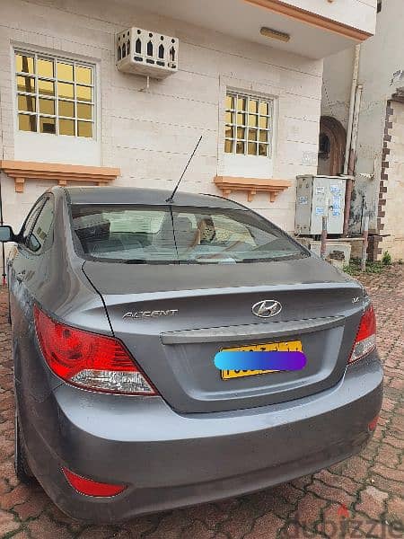 Hyundai Accent 2015 GCC spec expats used 1