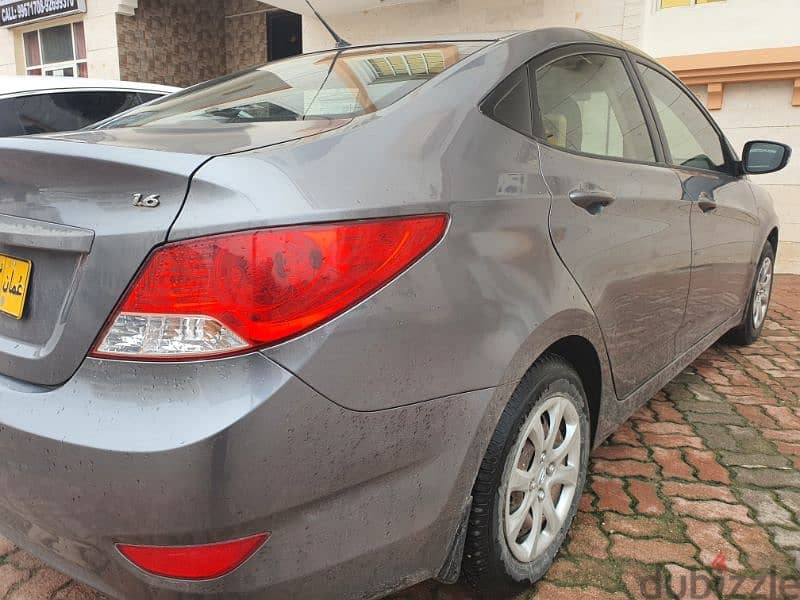 Hyundai Accent 2015 GCC spec expats used 6