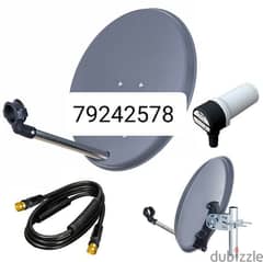 all satellite dish nileset arabset airtel dishtv osn fixing & mantines