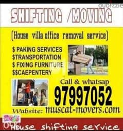 House shifting office shifting villa shifting all over muscat oman