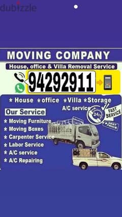 Muscat Mover packer shiffting carpenter furniture TV curtains fixing