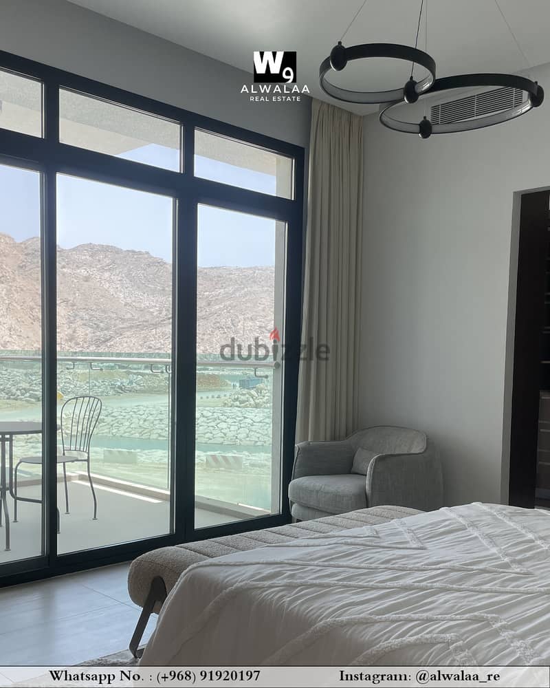 Stunning 4BR + 1 Villa: Courtyard, Balcony, Wadi View in Muscat! 14