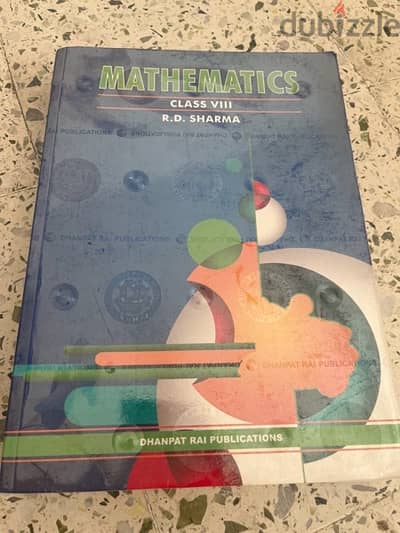 RD SHARMA class 8 maths book