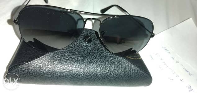 Rayban original with grade with power