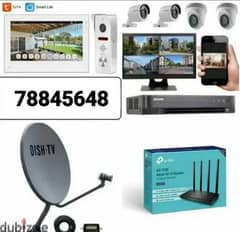 we provide best cctv cameras & intercom door lock sale & installation