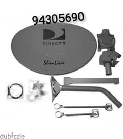 Airtel nailsat arabsat osn all dish tv fixing 0